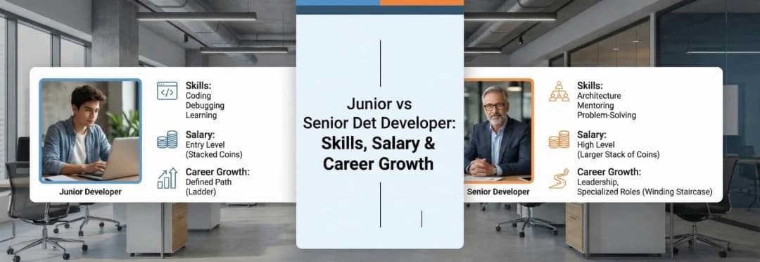 Junior vs Senior Developer: Skills, Salary & Career Growth